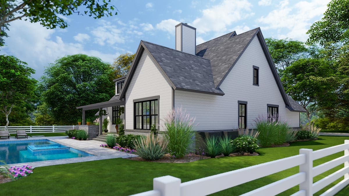 Plan 16924WG: 3-Bed Modern Farmhouse with Rustic Touches and 3 Bonus Areas - Image #4 - Craftsman, Farmhouse, Hill Country, Modern Farmhouse, New American, Ranch, Traditional