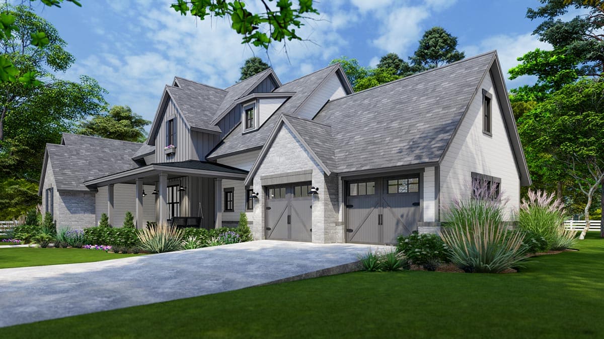 Plan 16924WG: 3-Bed Modern Farmhouse with Rustic Touches and 3 Bonus Areas - Image #9 - Craftsman, Farmhouse, Hill Country, Modern Farmhouse, New American, Ranch, Traditional