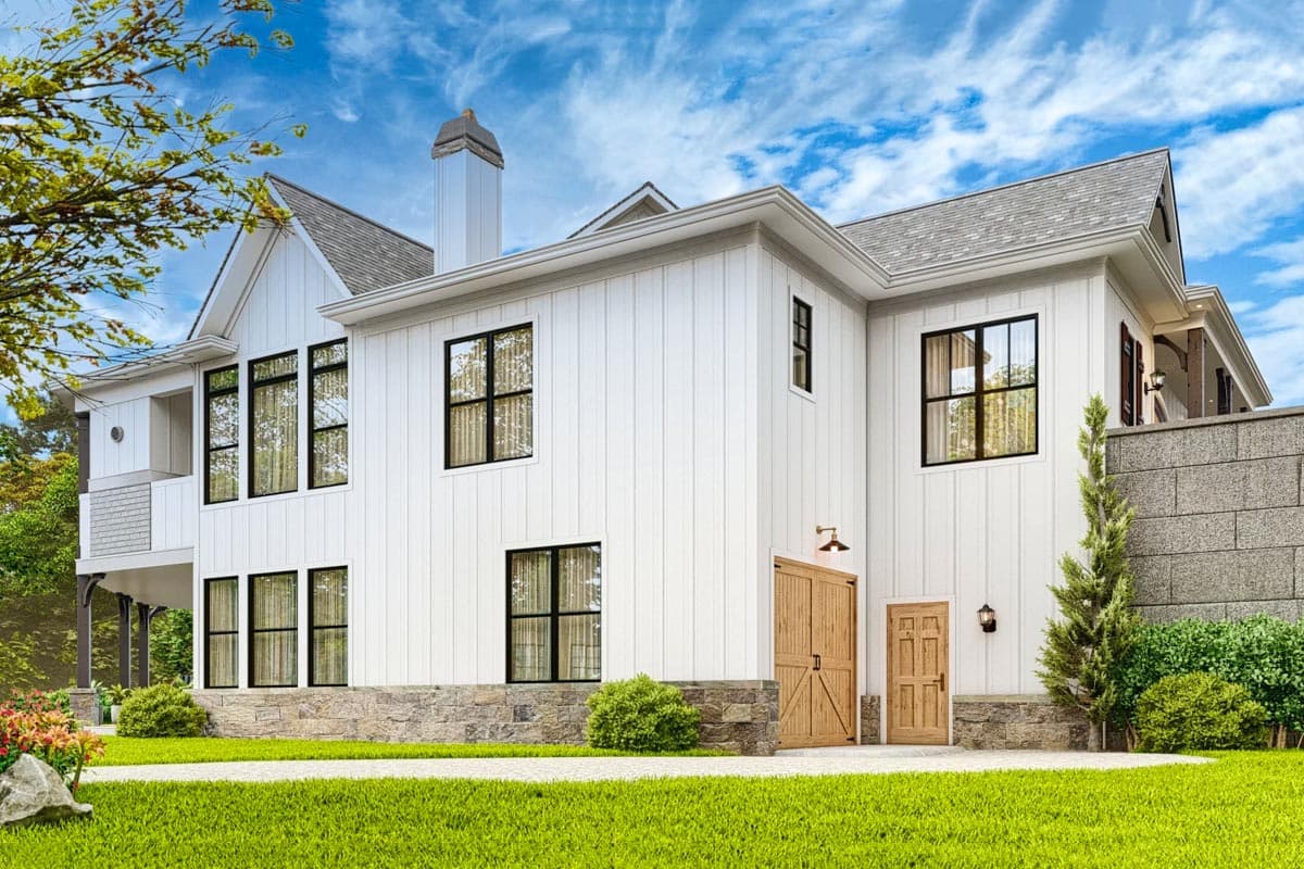 Plan 25760GE: 3-Bed Craftsman-Style House Plan with Great Room and Angled 2-Car Garage - Image #10 - Country, Craftsman, Mountain, New American, Rustic