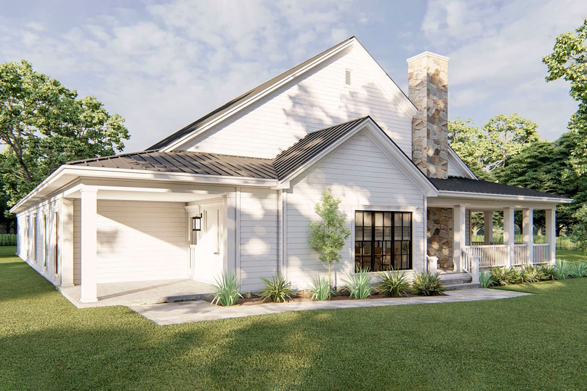 Plan 70759MK: Multi-Generational Modern Farmhouse with Wraparound Porch - 3005 Sq Ft - Image #8 - Country, Farmhouse, Modern Farmhouse, New American