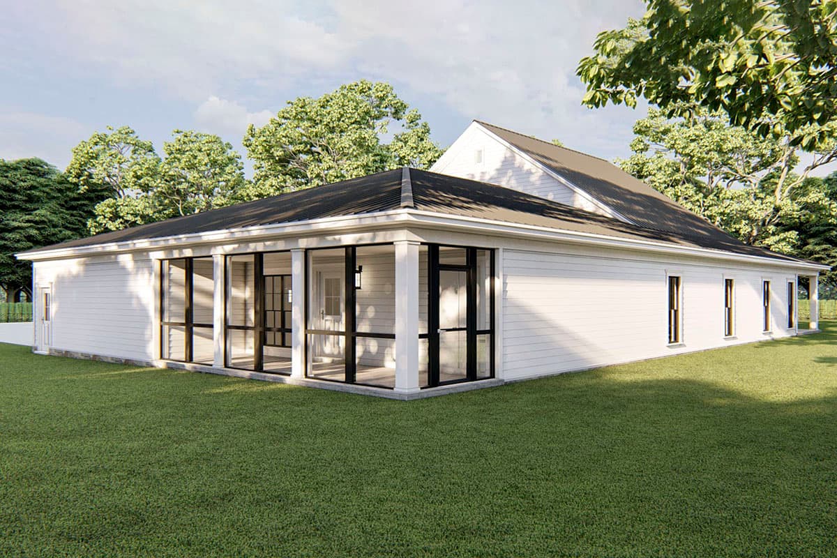 Plan 70759MK: Multi-Generational Modern Farmhouse with Wraparound Porch - 3005 Sq Ft - Image #9 - Country, Farmhouse, Modern Farmhouse, New American