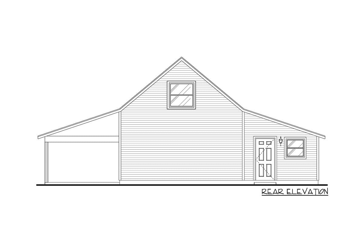 Plan 461019DNN: Exclusive ADU with a Loft - Image #4