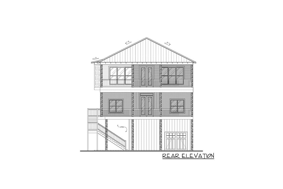 Plan 461038DNN: 3-Bed Coastal Home Plan with Morning Bar in Master Bedroom - Image #4 - Beach, Coastal, Low Country, Vacation
