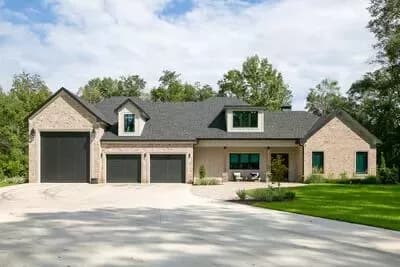 New American Ranch Plan with Oversized Garage Bay - 2884 Sq Ft