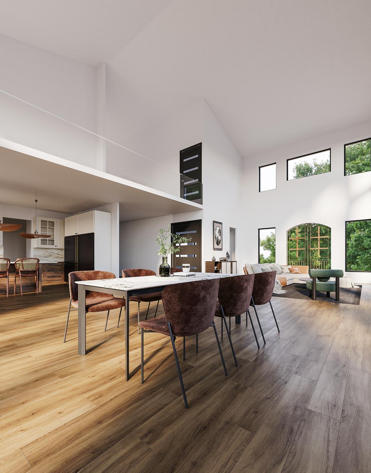 Plan 400007FTY: Modern Barndominium Plan with Wraparound Porch and Loft - 6,169 Sq Ft - Image #9 - Barndominium, Country, Rustic