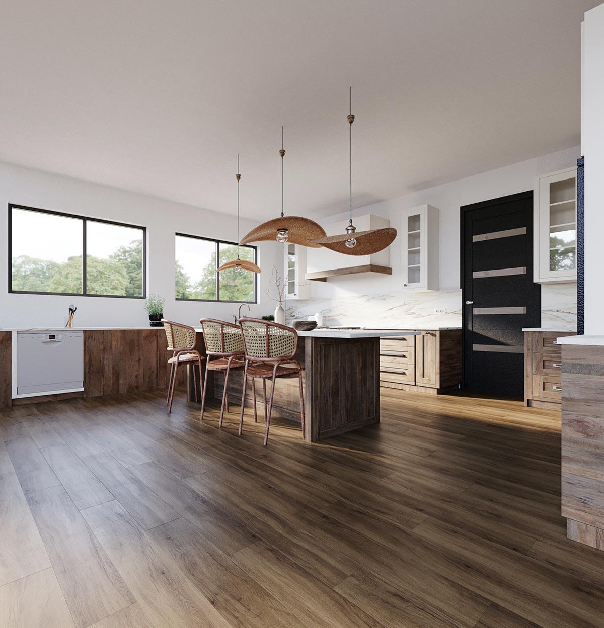 Plan 400007FTY: Modern Barndominium Plan with Wraparound Porch and Loft - 6,169 Sq Ft - Image #11 - Barndominium, Country, Rustic