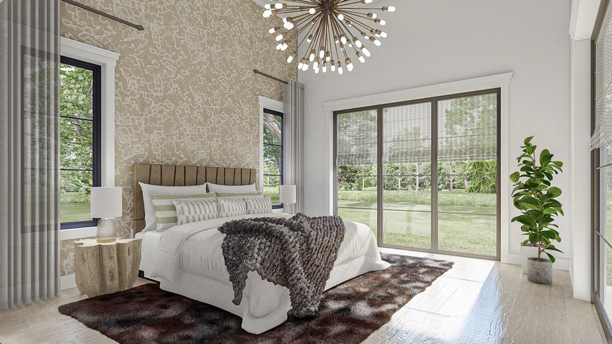 Plan 623093DJ: 4-Bed Modern-style Cottage with Laundry on Both Floors - Image #13 - Cottage, European, New American, Transitional