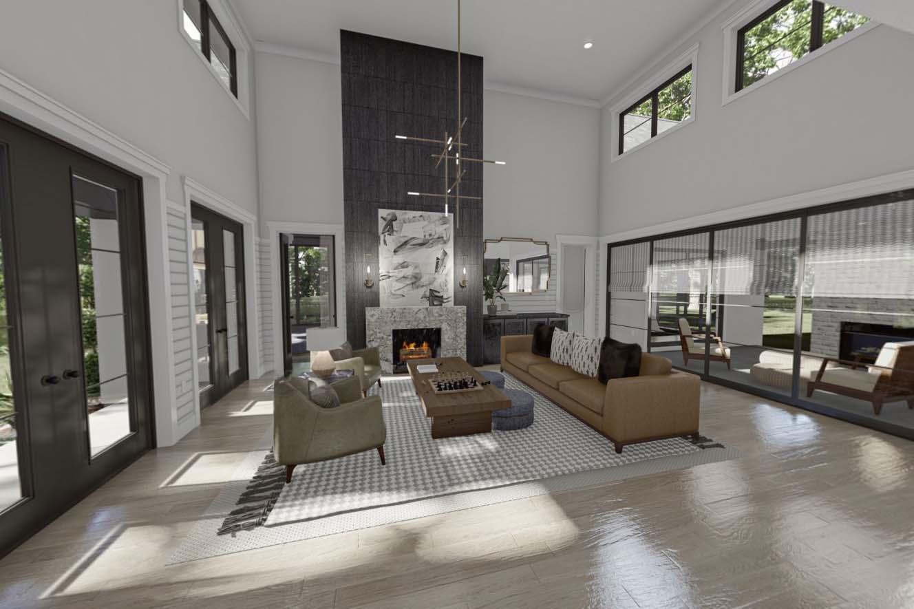 Plan 623093DJ: 4-Bed Modern-style Cottage with Laundry on Both Floors - Virtual Tour Cover Image - Cottage, European, New American, Transitional