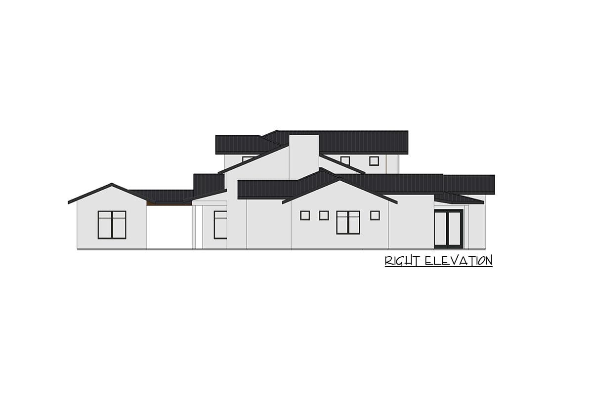 Plan 150003HRP: Transitional Farmhouse Plan with Clerestory Windows Front and Back - Image #10 - Country, Farmhouse, Modern Farmhouse, New American, Transitional