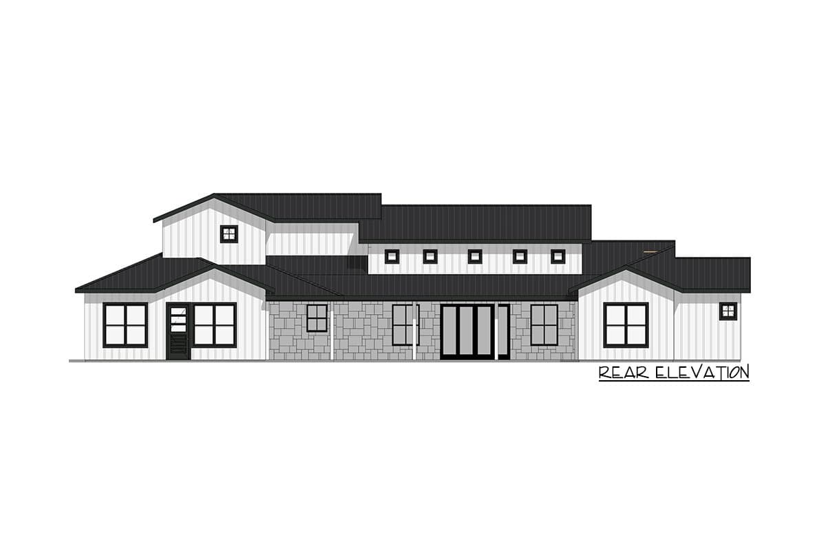 Plan 150004HRP: Contemporary Hill Country Home Plan with In-law Suite - Image #7 - Contemporary, Hill Country, New American, Transitional