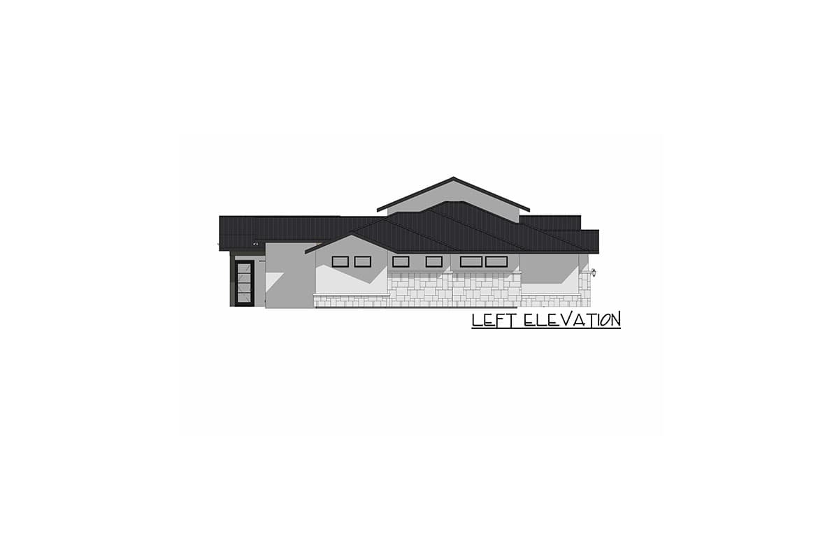 Plan 150006HRP: Contemporary Hill Country House Plan with Split-bed Layout - Image #9 - Contemporary, Hill Country, New American, Ranch