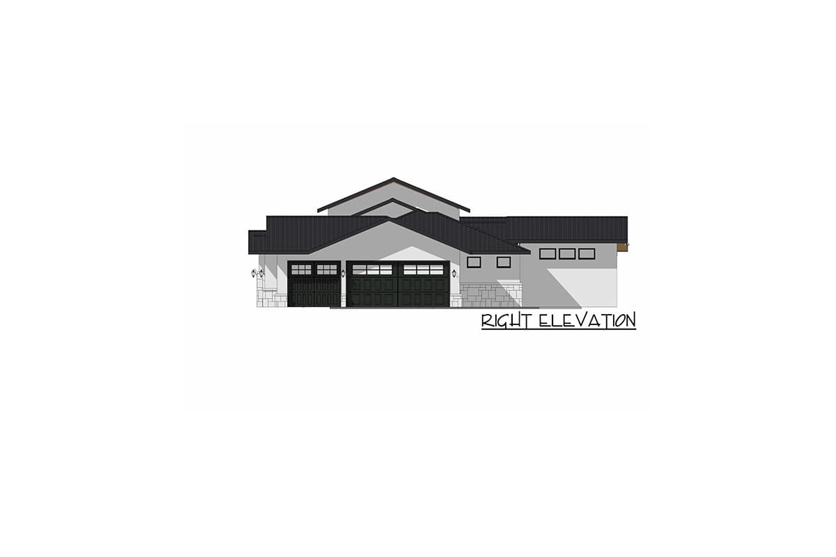 Plan 150006HRP: Contemporary Hill Country House Plan with Split-bed Layout - Image #11 - Contemporary, Hill Country, New American, Ranch