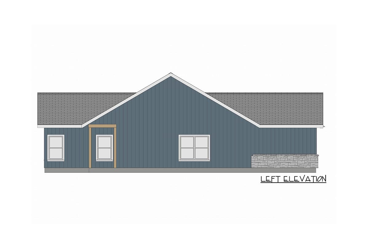 Plan 150008HRP: Traditional 3-Bed Ranch with Open Living Space - Image #7 - Ranch, Traditional