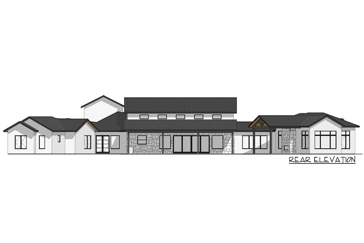 Plan 150010HRP: Sprawling Hill Country Home Plan with Deluxe Master Wing - Image #9 - Country, Craftsman, Hill Country, New American, Transitional