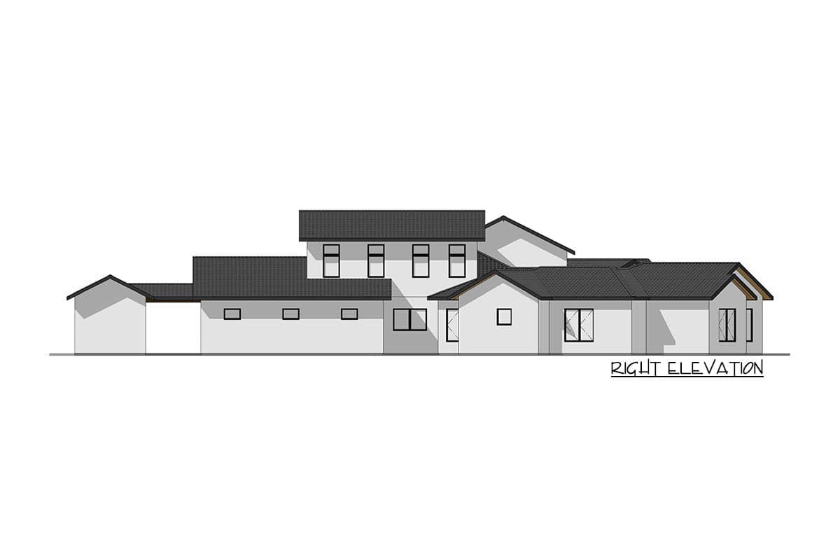 Plan 150010HRP: Sprawling Hill Country Home Plan with Deluxe Master Wing - Image #10 - Country, Craftsman, Hill Country, New American, Transitional