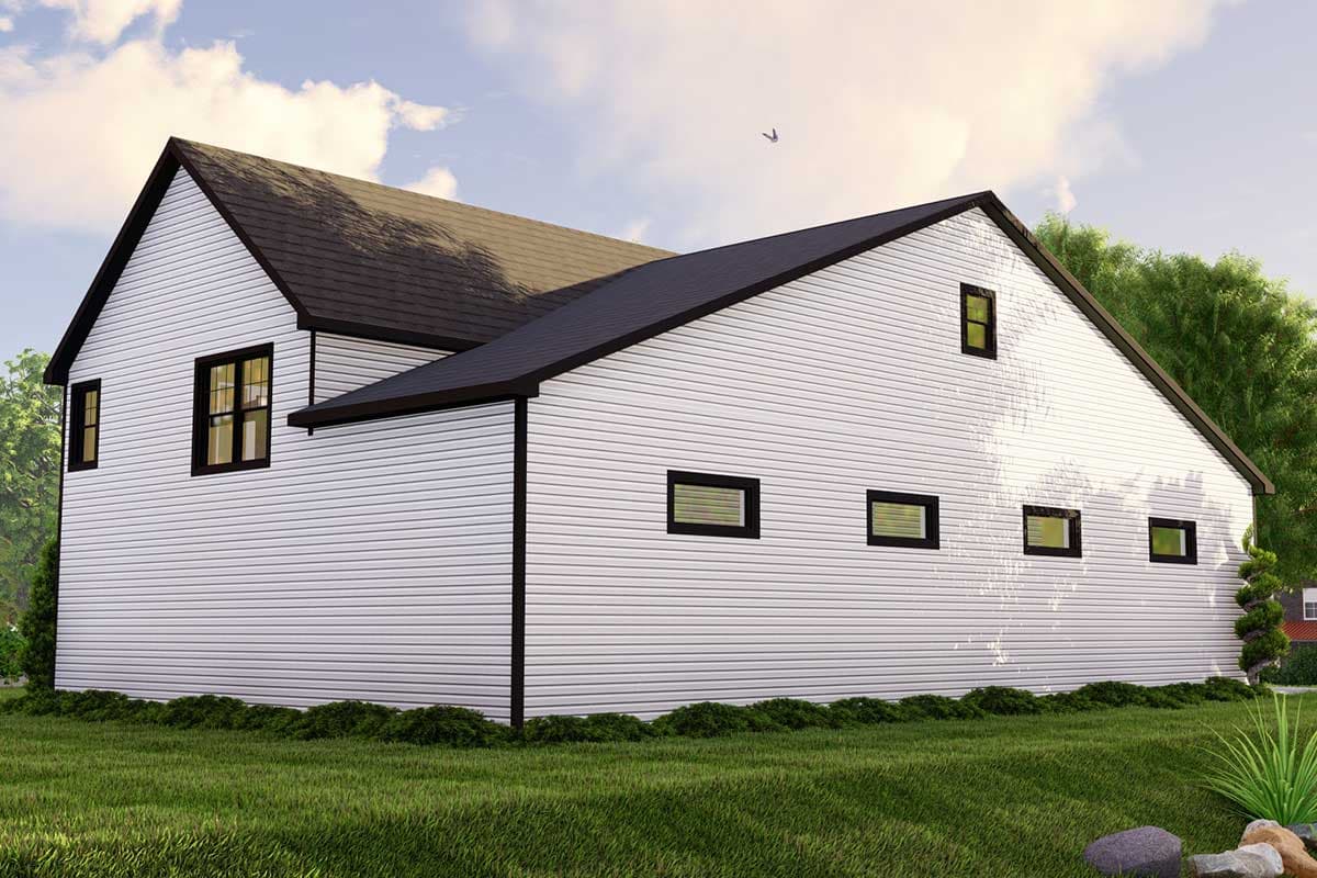 Plan 135164GRA: Craftsman Garage Apartment Plan with an RV Bay - Image #4 - Carriage, Contemporary, Craftsman, New American, Rustic