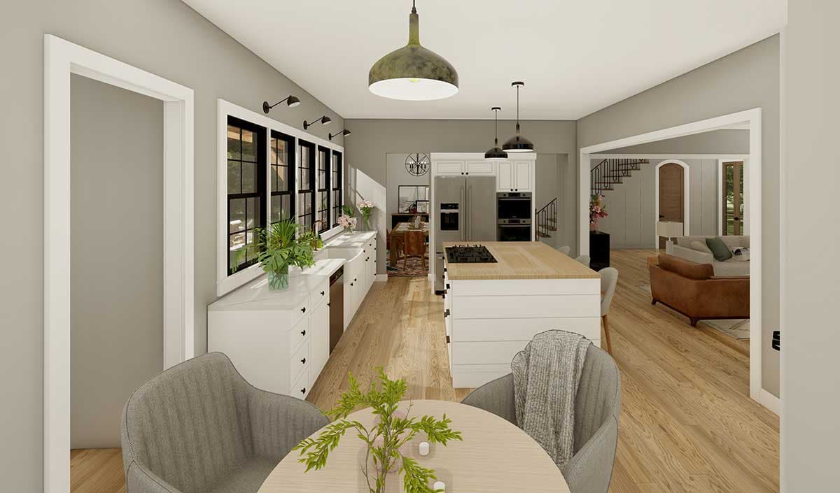 Plan 865018SHW: 2-Story New American Home Plan with Screened Porch and First Floor Master Bedroom - Image #12 - Cottage, Country, Craftsman, Modern Farmhouse, New American, Rustic