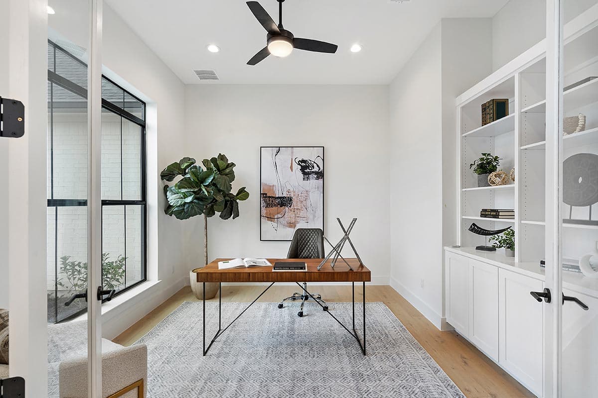 Plan 51904HZ: Transitional Open Concept Home Plan with Home Office and Game Room or Fifth Bedroom - 3152 Sq Ft - Image #10 - Acadian, French Country, Louisiana-Style, Southern, Transitional