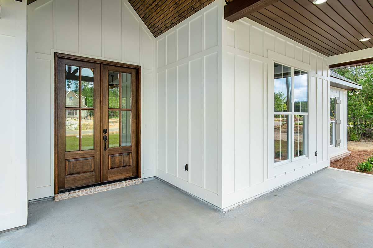 Plan 51905HZ: New American Farmhouse with Flex Bedroom or Home Office and Oversized 2-Car Garage - Image #7 - Craftsman, Farmhouse, New American