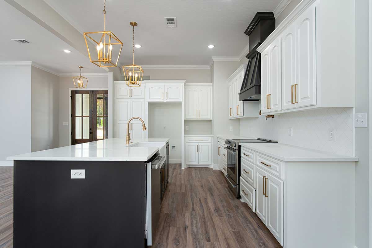 Plan 51905HZ: New American Farmhouse with Flex Bedroom or Home Office and Oversized 2-Car Garage - Image #12 - Craftsman, Farmhouse, New American