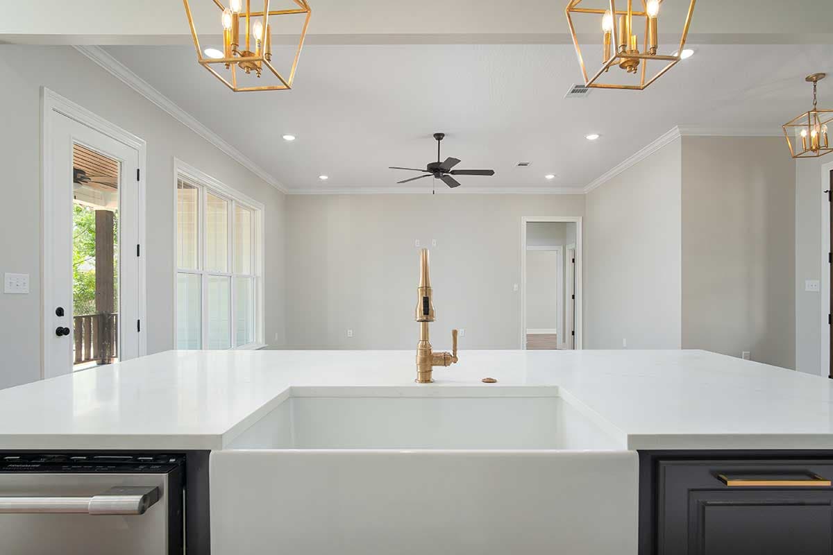 Plan 51905HZ: New American Farmhouse with Flex Bedroom or Home Office and Oversized 2-Car Garage - Image #13 - Craftsman, Farmhouse, New American