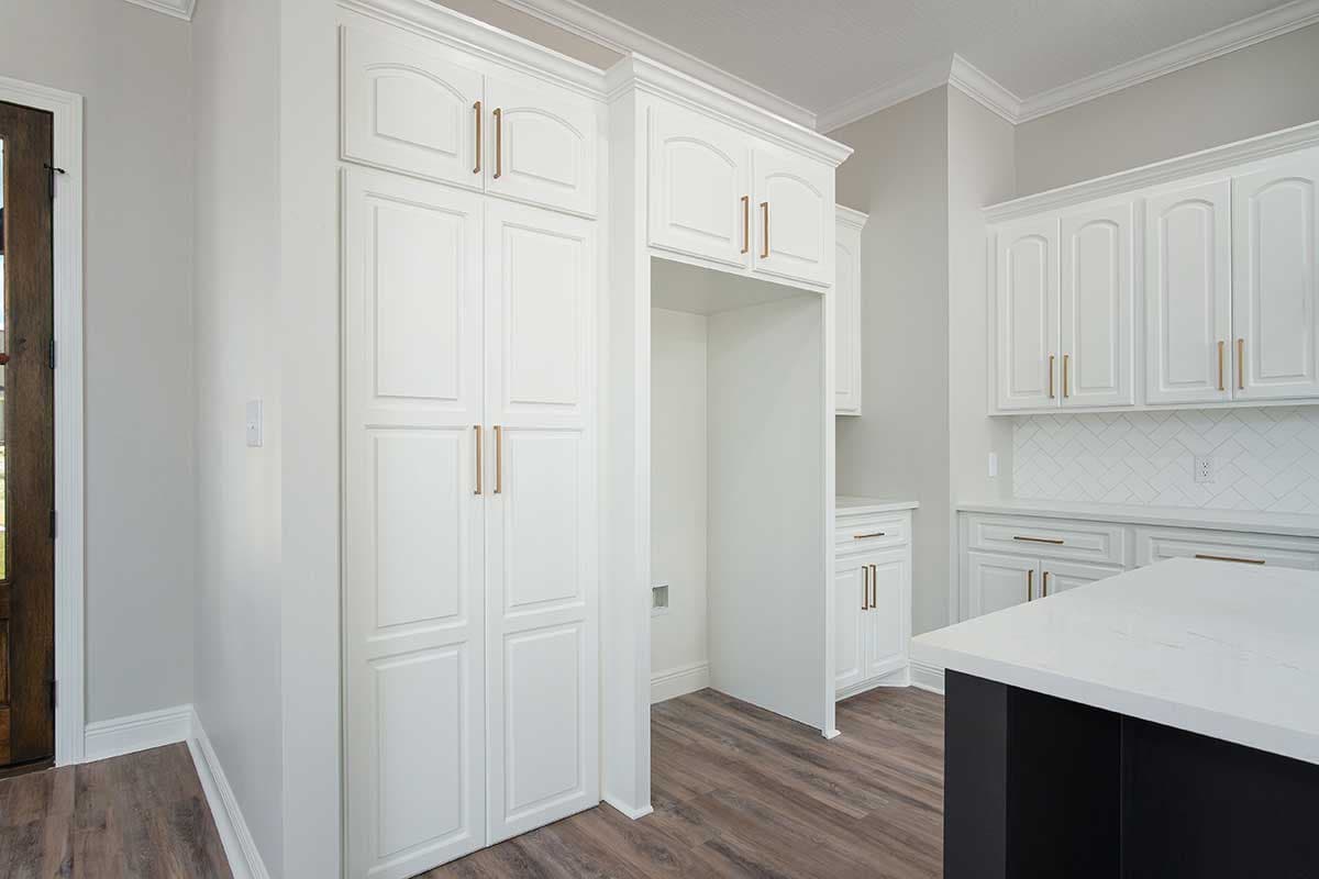 Plan 51905HZ: New American Farmhouse with Flex Bedroom or Home Office and Oversized 2-Car Garage - Image #17 - Craftsman, Farmhouse, New American