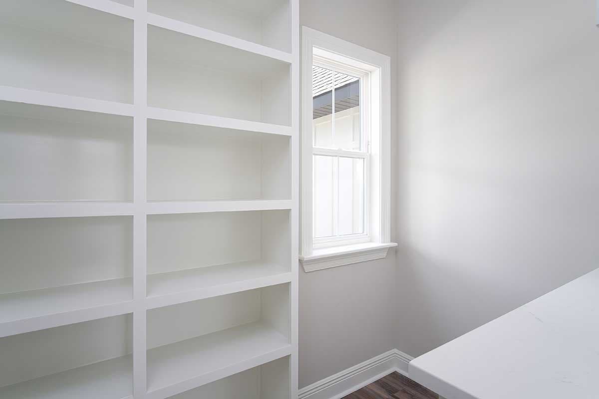 Plan 51905HZ: New American Farmhouse with Flex Bedroom or Home Office and Oversized 2-Car Garage - Image #19 - Craftsman, Farmhouse, New American