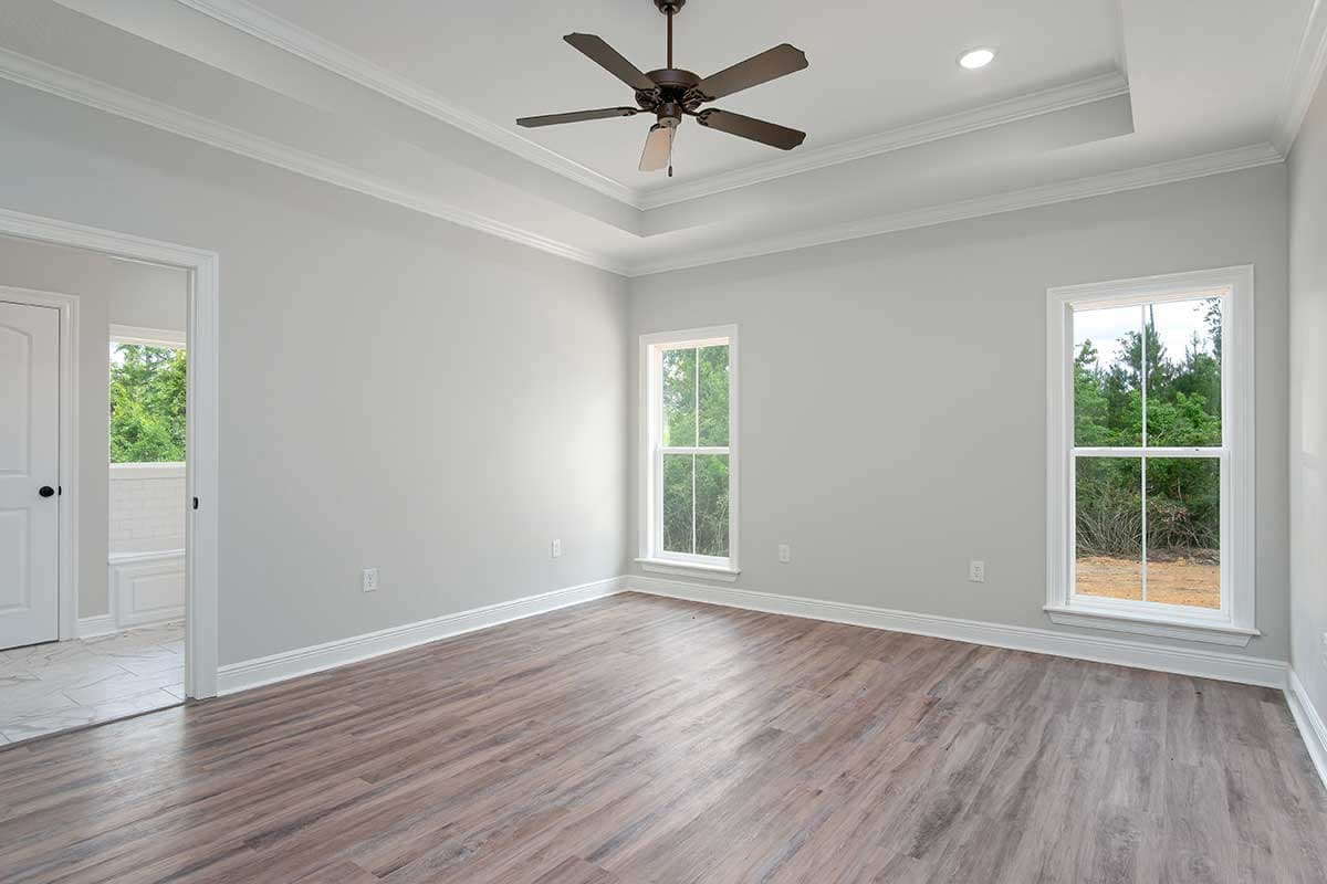 Plan 51905HZ: New American Farmhouse with Flex Bedroom or Home Office and Oversized 2-Car Garage - Image #20 - Craftsman, Farmhouse, New American