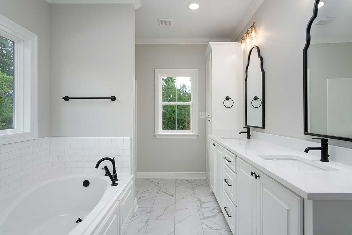 Plan 51905HZ: New American Farmhouse with Flex Bedroom or Home Office and Oversized 2-Car Garage - Image #21 - Craftsman, Farmhouse, New American