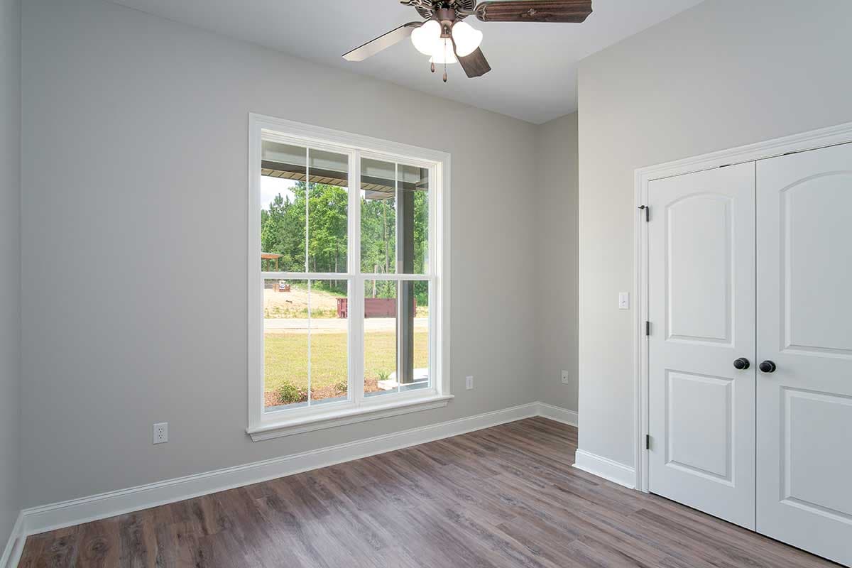 Plan 51905HZ: New American Farmhouse with Flex Bedroom or Home Office and Oversized 2-Car Garage - Image #25 - Craftsman, Farmhouse, New American