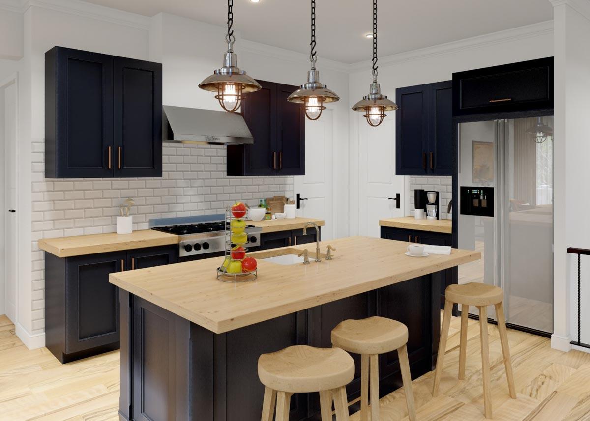 Plan 25765GE: Country Farmhouse Plan with 3 Beds and Lower Level Expansion - 1800 Sq Ft - Image #8 - Country, Farmhouse, New American, Ranch