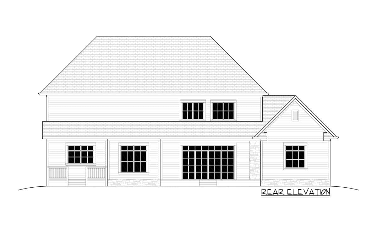 Plan 810000RBT: New American Home Plan with Master Sitting Room and Adjoining Office - Image #8 - Country, Craftsman, New American, Traditional