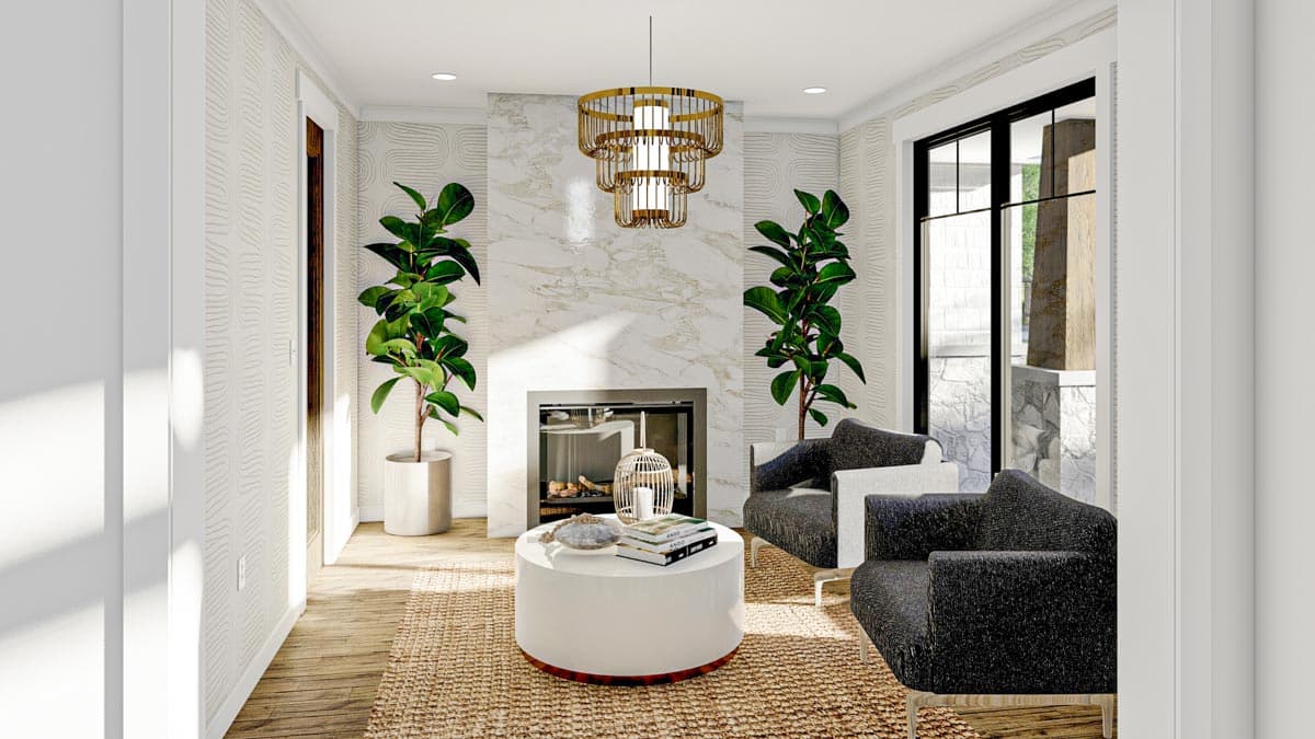 Plan 623094DJ: Lake House Plan with 2 Laundry Rooms and 2 Separate Garages - Image #10 - Country, Craftsman, New American, Transitional