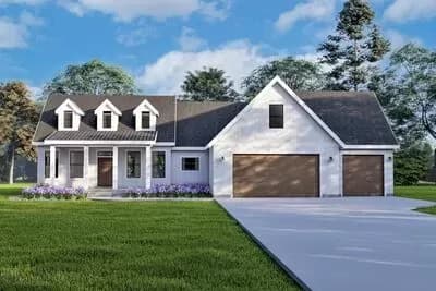 2-Bed Farmhouse with Large Garage and Lower Level Expansion Potential