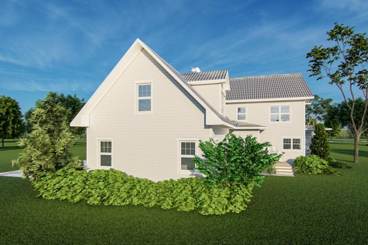 Plan 871019JEN: Family-friendly Farmhouse Plan with Wraparound Porch and Upstairs Bonus - Image #6 - Country, Farmhouse, Modern Farmhouse, New American, Traditional