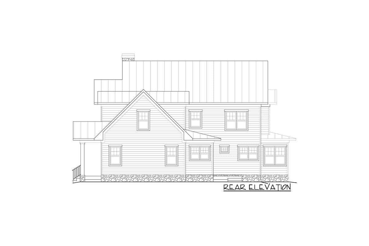 Plan 871019JEN: Family-friendly Farmhouse Plan with Wraparound Porch and Upstairs Bonus - Image #13 - Country, Farmhouse, Modern Farmhouse, New American, Traditional