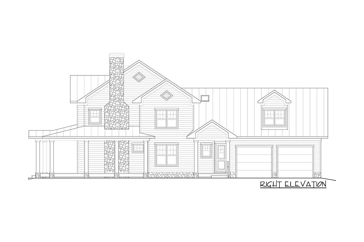 Plan 871019JEN: Family-friendly Farmhouse Plan with Wraparound Porch and Upstairs Bonus - Image #14 - Country, Farmhouse, Modern Farmhouse, New American, Traditional