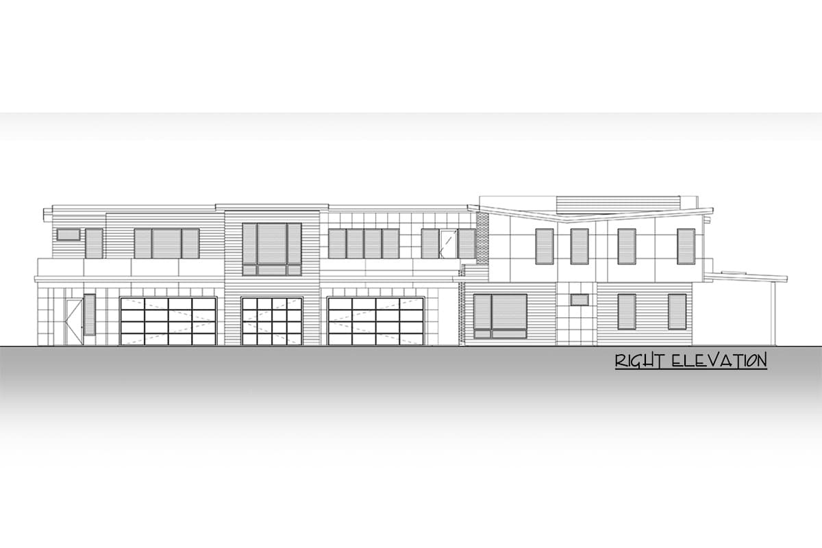 Plan 666152RAF: Modern Home Plan with Rooftop Deck and 2-Bed ADU - Image #8 - Contemporary, Modern, Northwest