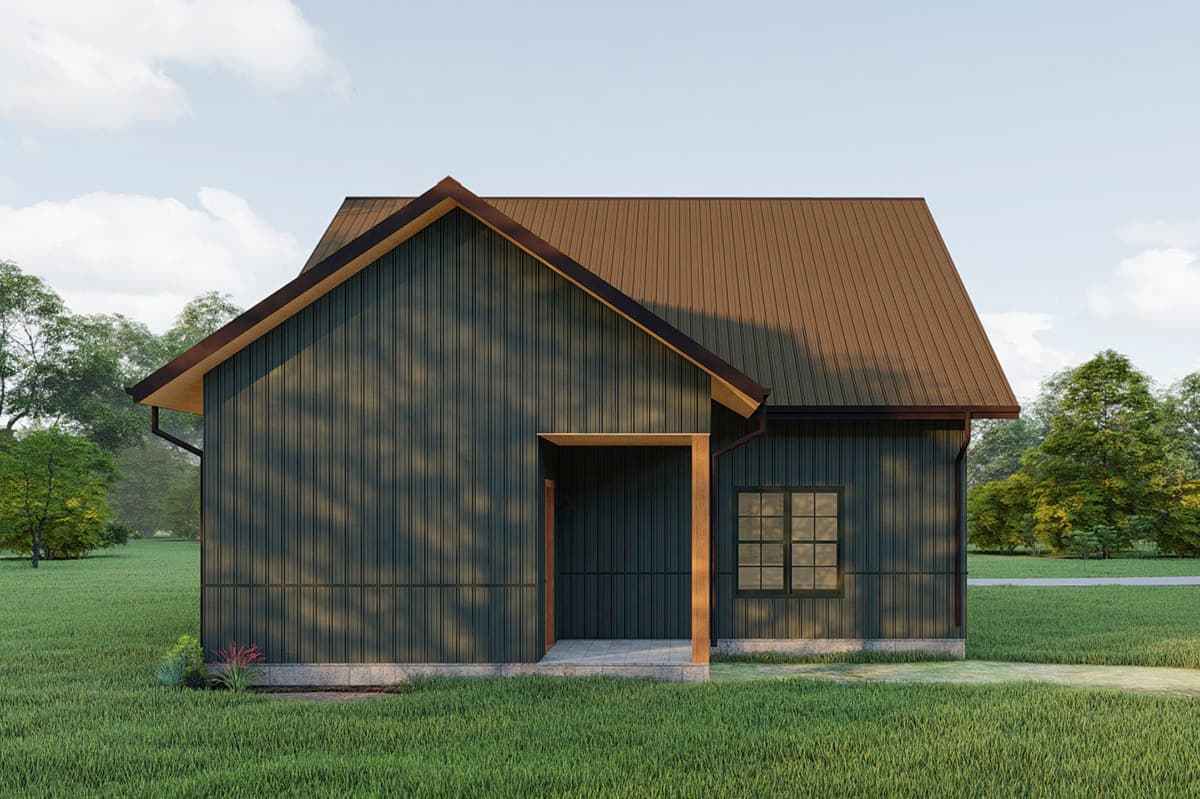 Plan 777005MTL: Country Cottage Plan with First Floor Master Bedroom - Image #7 - Cabin, Cottage, Country, Mountain, Rustic, Vacation