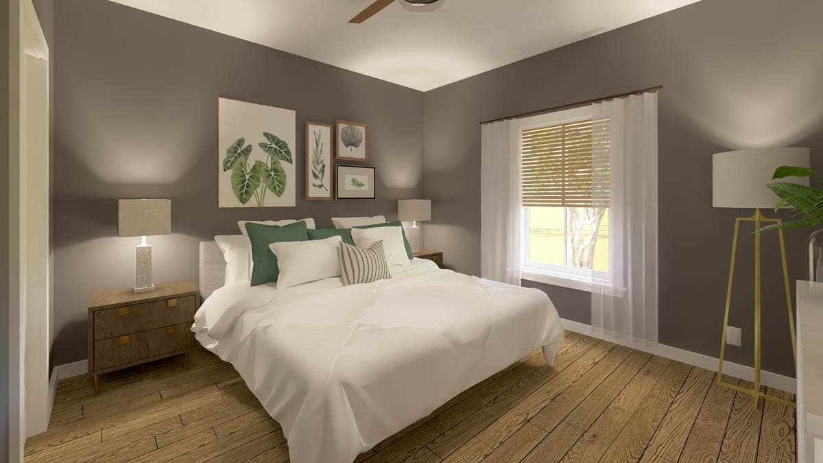 Plan 2543DH: New American Ranch with 3 Bedrooms and No Wasted Space - 1311 Sq Ft - Image #10 - Country, Craftsman, New American, Ranch