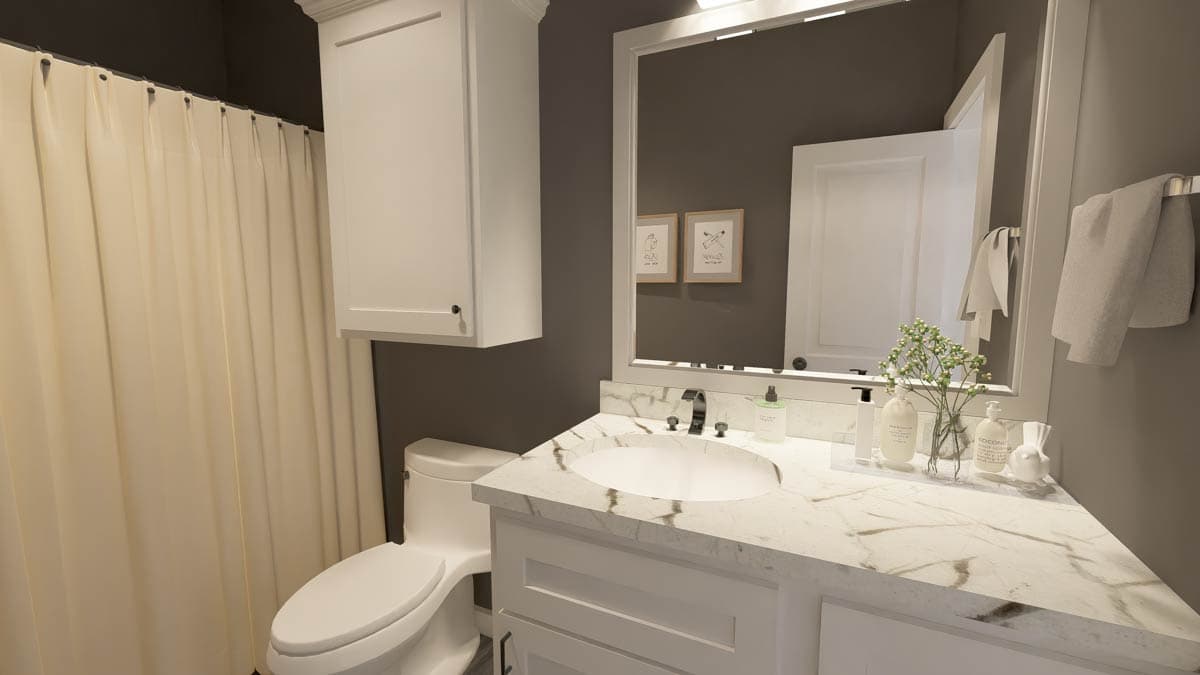 Plan 2543DH: New American Ranch with 3 Bedrooms and No Wasted Space - 1311 Sq Ft - Image #14 - Country, Craftsman, New American, Ranch