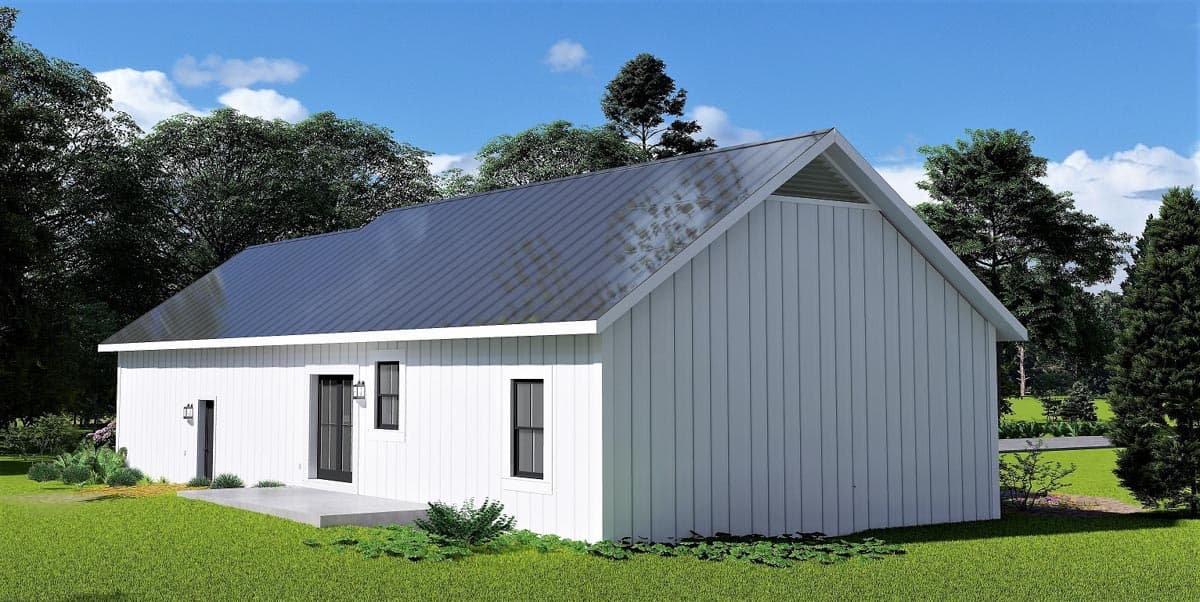 Plan 2543DH: New American Ranch with 3 Bedrooms and No Wasted Space - 1311 Sq Ft - Image #5 - Country, Craftsman, New American, Ranch