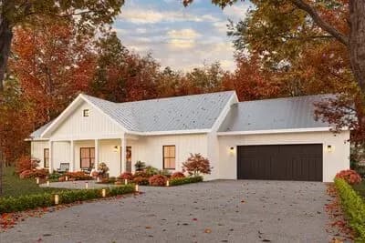 New American Ranch with 3 Bedrooms and No Wasted Space - 1311 Sq Ft