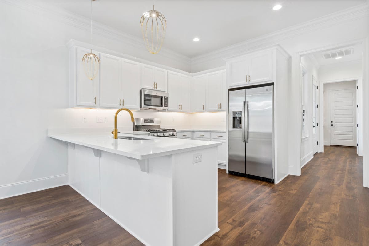 Plan 521014TTL: Narrow Southern Cottage with Rear Double Garage - Image #7 - Cottage, Country, Southern, Traditional