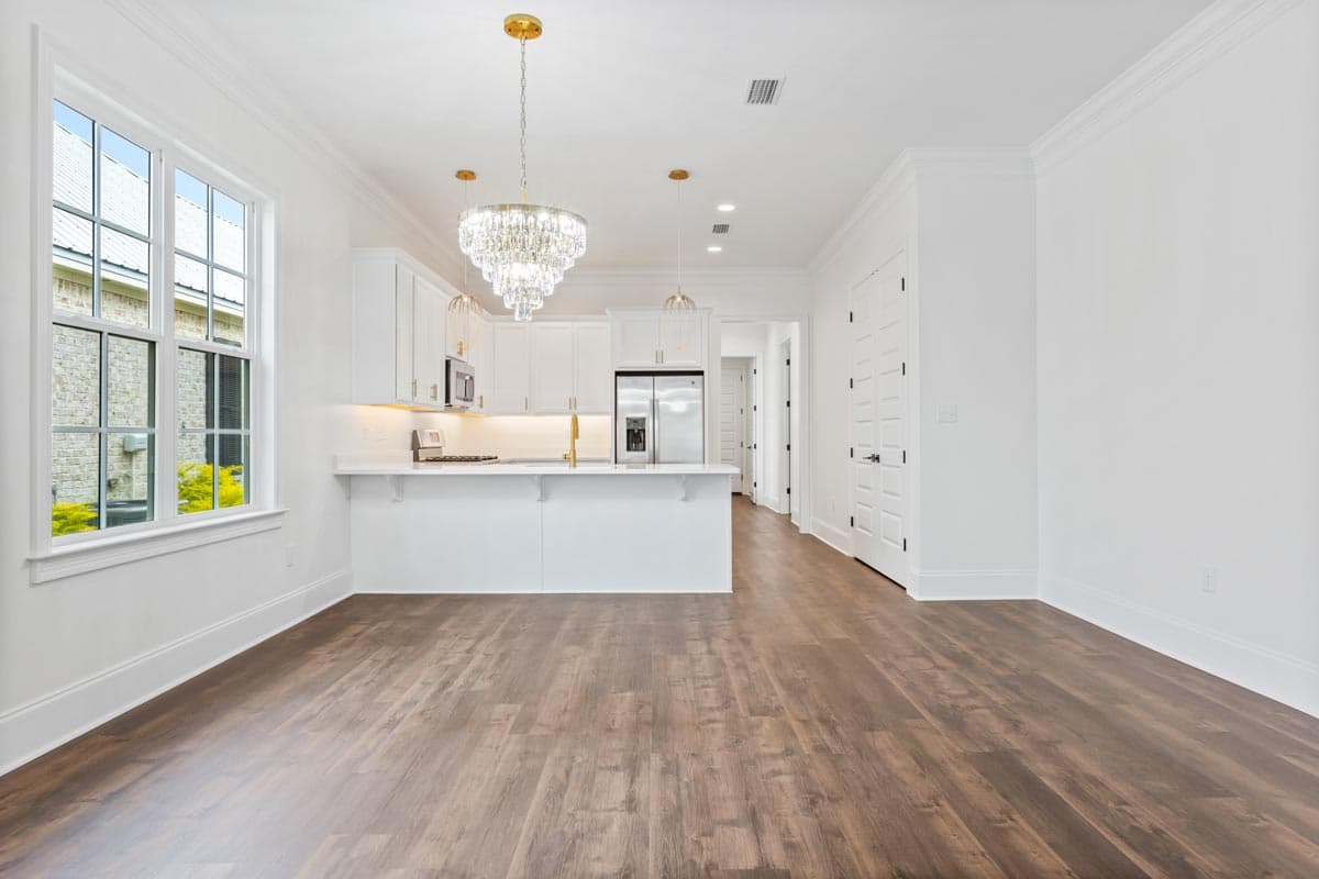 Plan 521014TTL: Narrow Southern Cottage with Rear Double Garage - Image #9 - Cottage, Country, Southern, Traditional