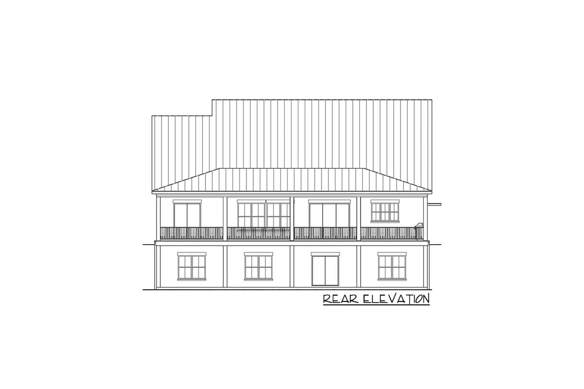 Plan 12070JL: New American Farmhouse Plan with Vaulted Open Floor Plan and a Quiet Home Office - Image #21 - Country, Farmhouse, Modern Farmhouse, New American, Traditional, Transitional