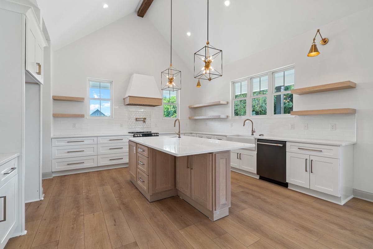 Plan 12070JL: New American Farmhouse Plan with Vaulted Open Floor Plan and a Quiet Home Office - Image #8 - Country, Farmhouse, Modern Farmhouse, New American, Traditional, Transitional