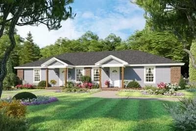 Duplex with 2 Bed 898 Square Foot Units