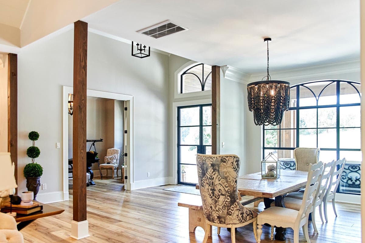 Plan 25713GE: Contemporary Craftsman House Plan with Angled Garage and Optional Lower Level - 3813 Sq Ft - Image #4 - Craftsman, Mountain, New American, Rustic