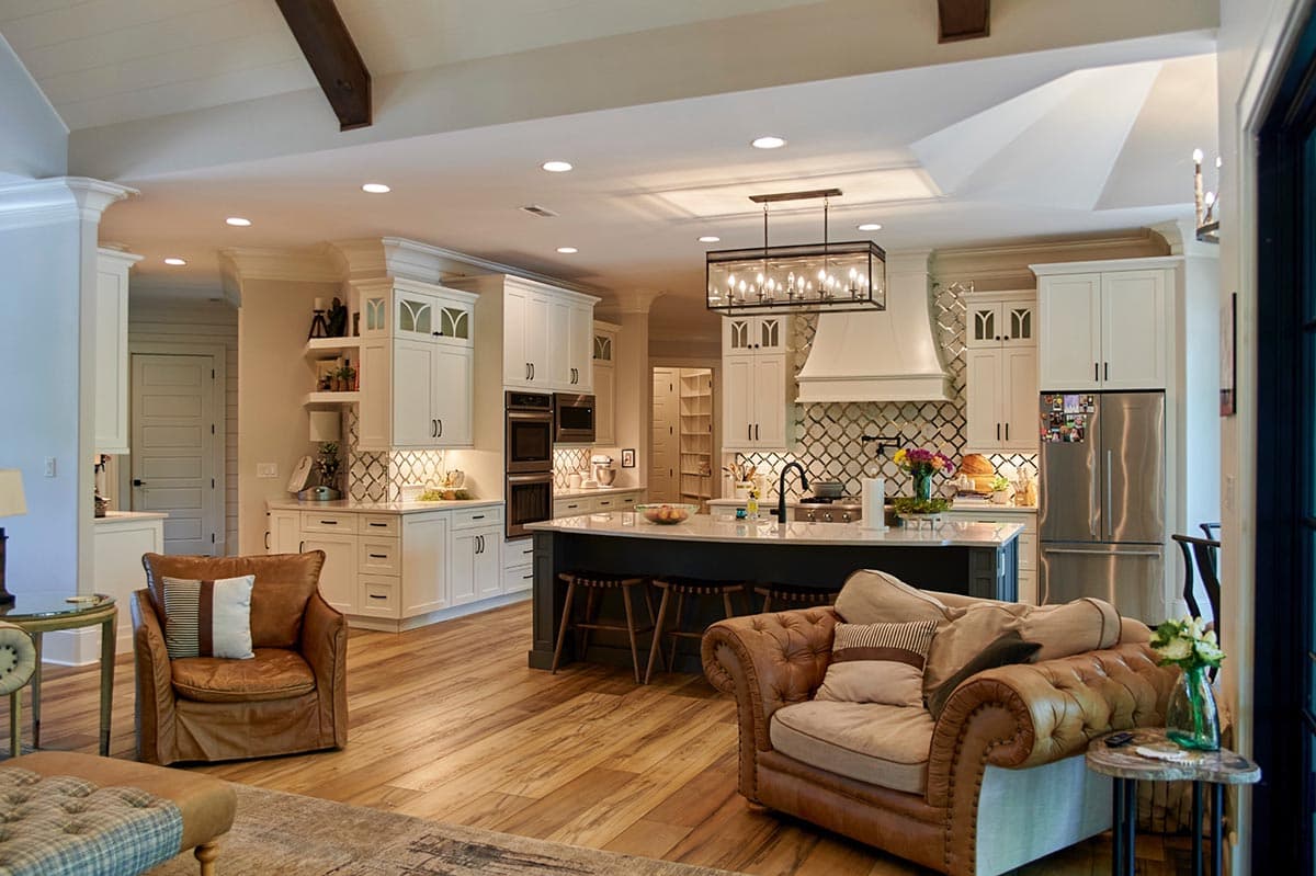 Plan 25713GE: Contemporary Craftsman House Plan with Angled Garage and Optional Lower Level - 3813 Sq Ft - Image #8 - Craftsman, Mountain, New American, Rustic